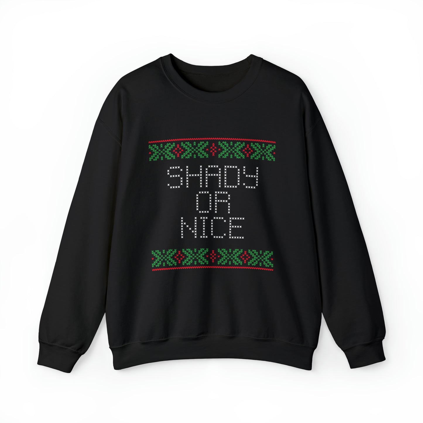 Shady or Nice Ugly Christmas Sweater