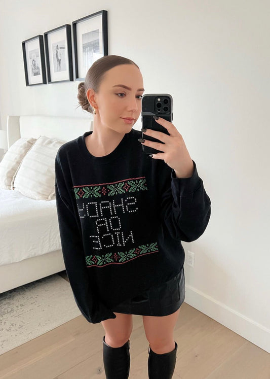 Shady or Nice Christmas Sweater